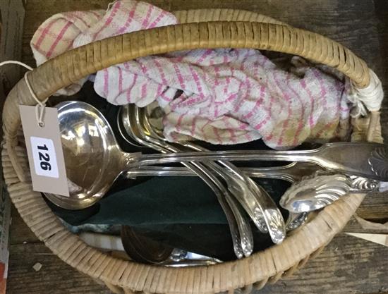 Qty plated cutlery